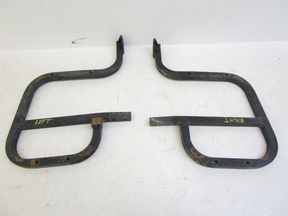 10 Can Am DS 70 Left Right Footwell Brackets V50107DGF050BK 2010-2022