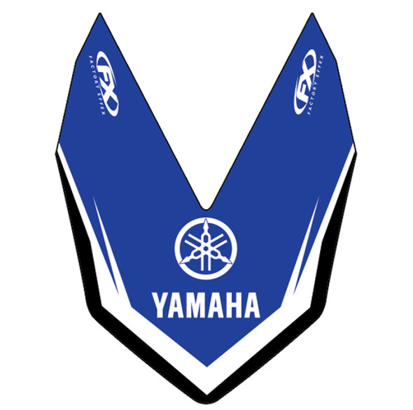 Factory Effex Front Fender Sticker 25-30204 for Yamaha YZ85 22