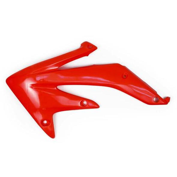 Factory Effex CR Red Radiator Shrouds 11-71324 for Honda CRF450R 2005-2008