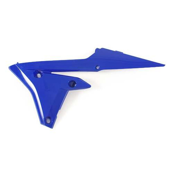 Factory Effex YZ Blue Lower Radiator Shrouds for YZ250F 14-18 YZ450F 14-17