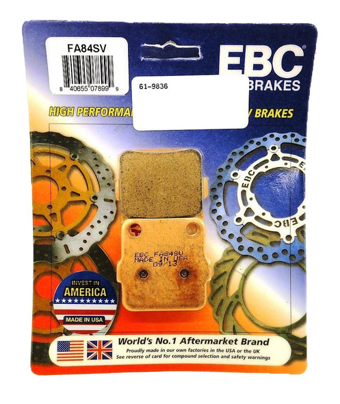 EBC Severe Brake Pads Front Caliper 01-04 YFM250 for Yamaha Bear Tracker FA84SV