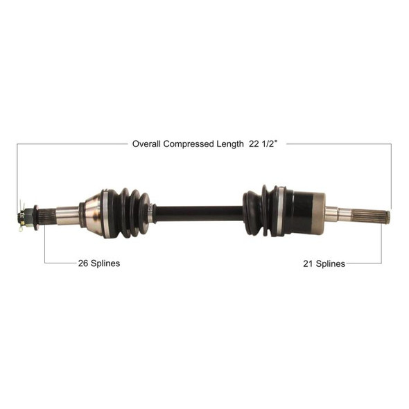 Tytaneum Front Right CV Axle CAN-7090