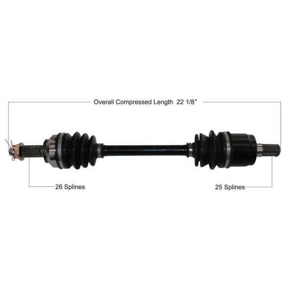 Tytaneum Rear Left/Right CV Axle HON-7044 for Honda Pioneer 500 2015-2016