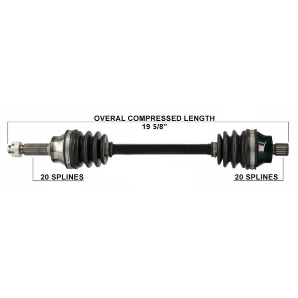 Tytaneum Rear Left/Right CV Axle 813-0140