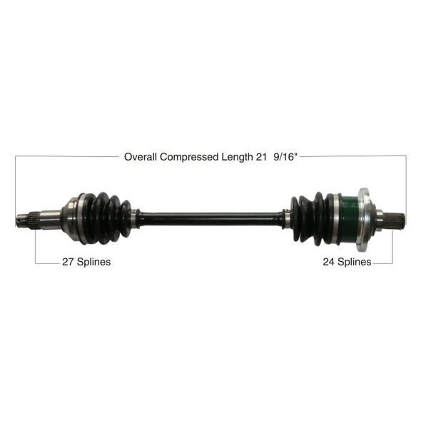 Tytaneum Front Right CV Axle 813-0016