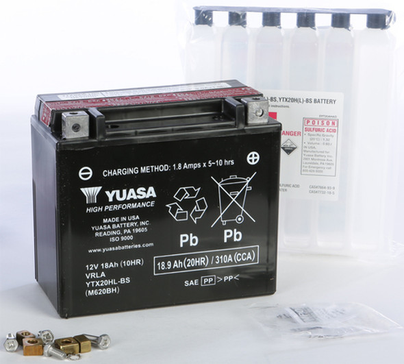 Yuasa AGM Maintenance-Free Battery YTX20HL-BS for PWC