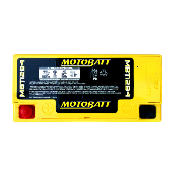 MotoBatt AGM Battery fits Ducati 09-12 Streetfighter 1100 08-09 Desmosedici 1000