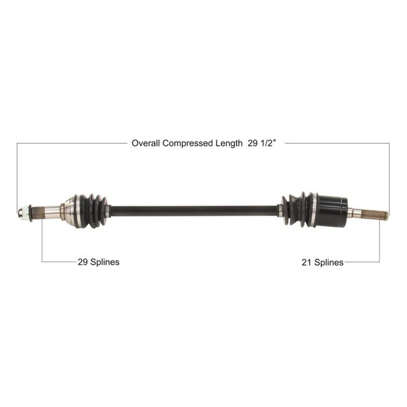 Tytaneum Front Left CV Axle CAN-7080
