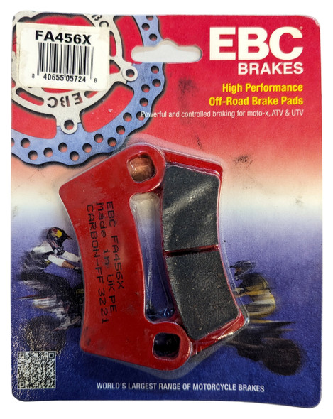 Front for EBC Brake Pad fits Polaris 2008-10 Outlaw 450 MXR 2008-10 Outlaw 525