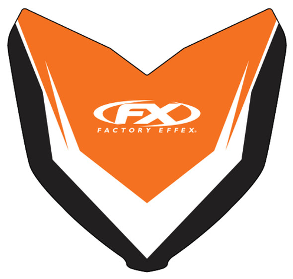 Factory Effex Front Fender Sticker for KTM SX125-450F 07-12 EXC 08-12 XC 08-12