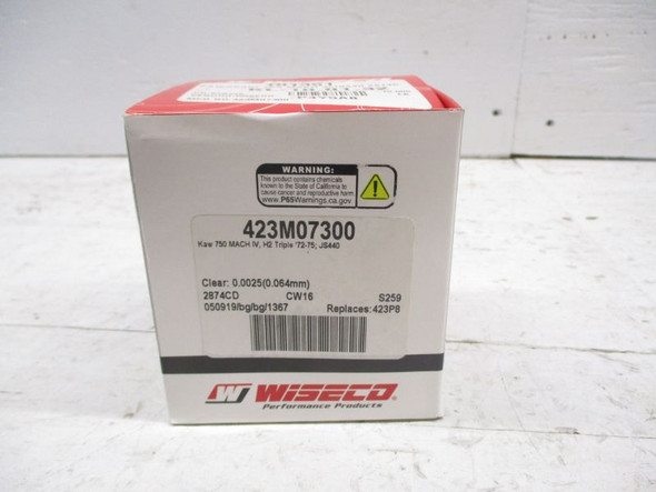 1972-1975 Kawasaki H2 750 Wiseco 73.00mm Piston Kit 423M07300