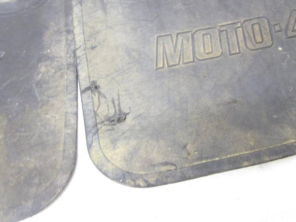 86 Yamaha Moto 4 YFM 225 Front Left Right Mud Flaps 59V-21521-00-00 1986-1988
