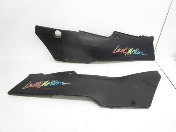 1986 Yamaha FZ600 Rear Tail Side Covers Left Right Cowling 46X-W2175-01-GE