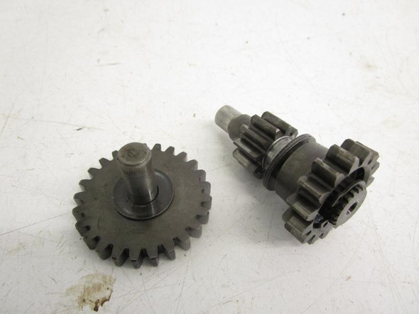 86 Honda TRX 125 Starter Gears 28116-968-010 28122-968-000 1985-1986