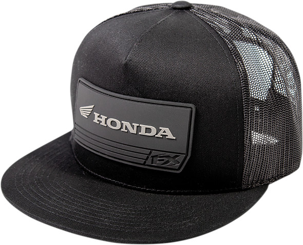 FX Honda 2021 Racewear Snapback Mesh Hat Black 24-86310