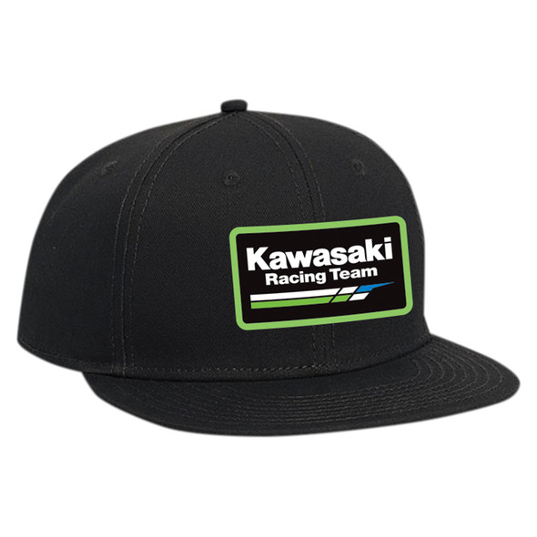 FX Kawasaki Racing Snapback Youth Hat Black 19-86112