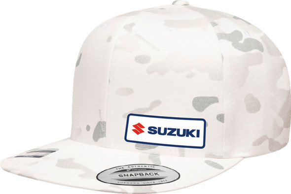 FX Suzuki Snapback Hat Camo White 27-86406