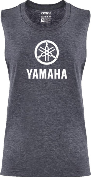 Factory Effex Yamaha Idol Women's Muscle Tank Top Navy Blue