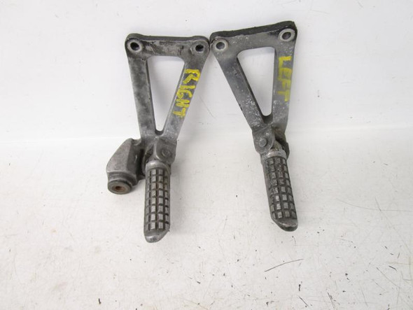 01 Kawasaki ZX7R P Passenger Foot Pegs Left Right 35011-1554 1991-2003