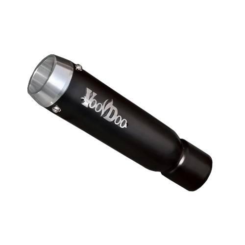 Voodoo Dual Mini Meg Shorty Slip-On Mufflers VMMEZX14L2B for