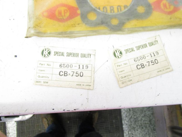 1969-1978 Honda CB 750 K Head Gasket Noburu Brand Replaces OEM 12251-300-307
