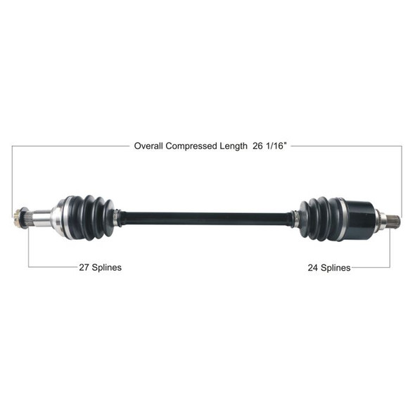 Tytaneum Front Left Right CV Axle ARC-7032 - cyclesrus.net