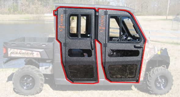 2015-20 for Bobcat 3400XL 3400 XL Diesel Crew Steel Doors Only for Cab Enclosure 2015-20 for Bobcat 3400XL 3400 XL Diesel Crew Steel Doors Only for Cab Enclosure