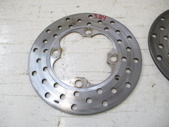 06 Honda TRX 500 FGA Rubicon Front Brake Rotor Disc (2) 45251-HP0-A01 2005-2006