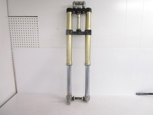 10 Suzuki RMZ 250 Front Forks Left Right Triple Trees 51103-49H00 2010