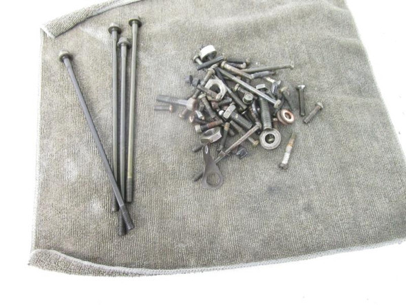 02 Yamaha TTR 225 Engine Hardware Nuts Spacers Bolts