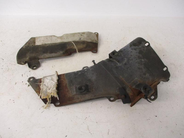 88 Yamaha YFP 350 Terrapro Air Shroud Cover 3 and Plate 2NL-12653-00-00 1988