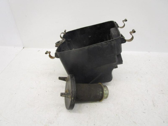 86 Honda TRX 200SX Fourtrax Air Box Housing & Filter Screen 17210-HB3-000