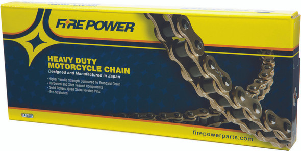428x134 Heavy Duty Drive 428 Chain Non O-Ring Natural