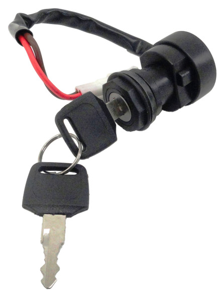 Ignition Key Switch fits Yamaha YFM 400 Big Bear Must Change/ Hardwire Connector