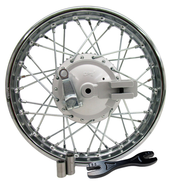 fits Suzuki 2003-up DRZ125 14" Rear Rim Wheel Oversize Spokes Brakes & Sprocket