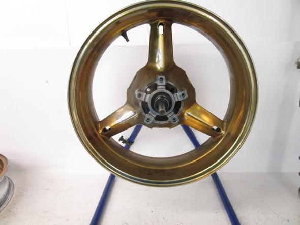 01 Suzuki GSXR 600 Rear Wheel Rim 17x5.5" 64111-35F01-28W 2001-2003