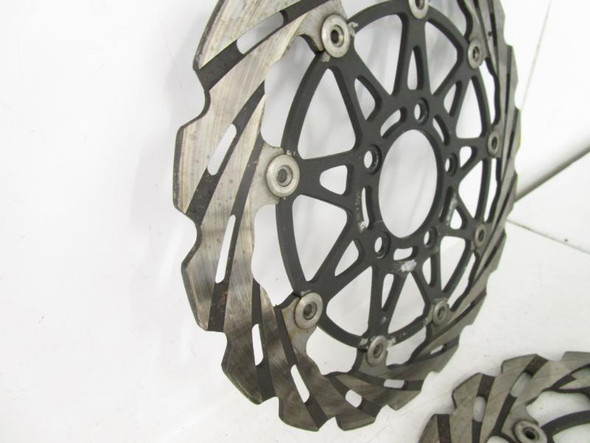 01 Suzuki GSXR 600 used Aftermarket Front Brake Rotors 2001