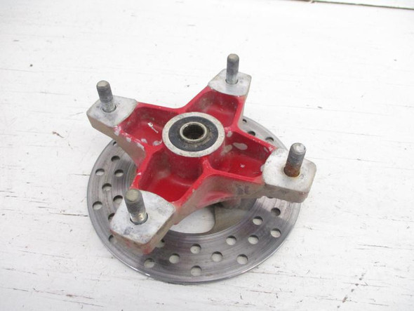 01 Honda TRX 300EX Front Brake Rotor and Hub 44600-HC0-670 1991-2004