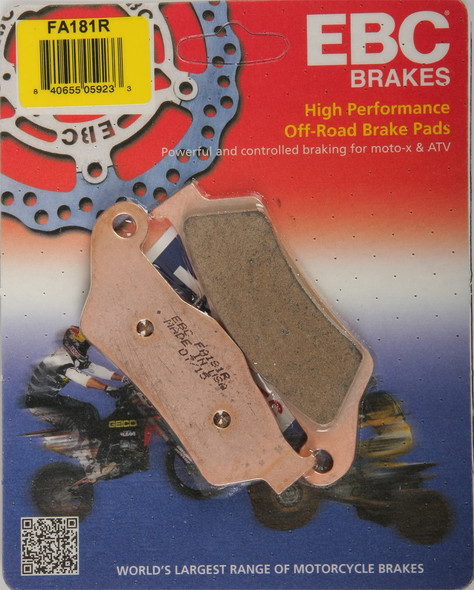 EBC Front Brake Pads Yamaha 1996 XT 350 1988 YZ 250U 1990 YZ 250A