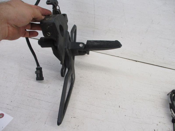 11 Can Am Spyder RSS SE5 Auto Left Front Foot Peg Mount 705004179 2011