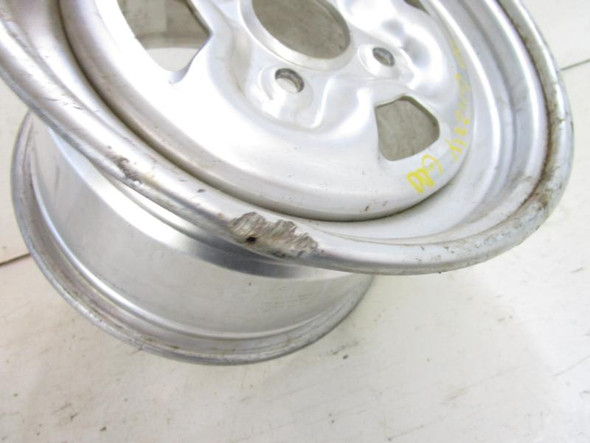 02 Yamaha YFM 660 Grizzly Rear Wheel Rim 12x7.5" 5KM-25390-09-00 2002 #2