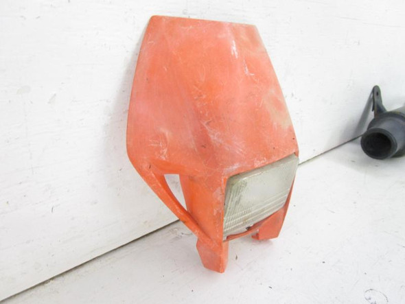 99 06 KTM EXC 125-525 Headlight Shroud Cover Number Plate 1999-2006