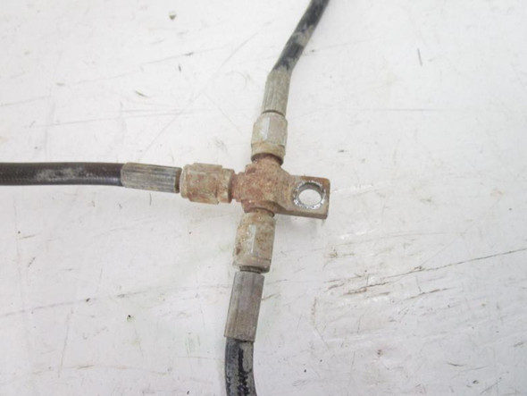 2005-2007 Honda TRX 400EX Aftermarket Steel Braded Brake Lines *2