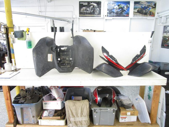 07 Honda TRX 250EX Front Rear Fenders 80150-HN6-A40ZA 2006-2007