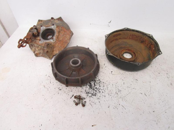 19 Honda TRX 420 FM Rancher Rear Brake Plate 43010-HR3-A20 2014-2025