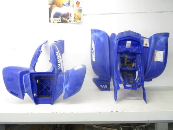02-08 Yamaha YFM 80 Raptor Front Rear Fenders 5TH-W2151-01-00 5TH-W2161-00-00