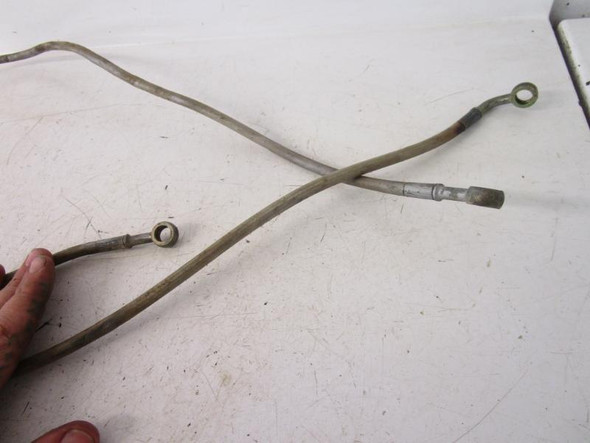 03 Polaris Predator 500 Front Brake Line Hose 1910586 2003-2004 03 Polaris Predator 500 Front Brake Line Hose 1910586 2003-2004