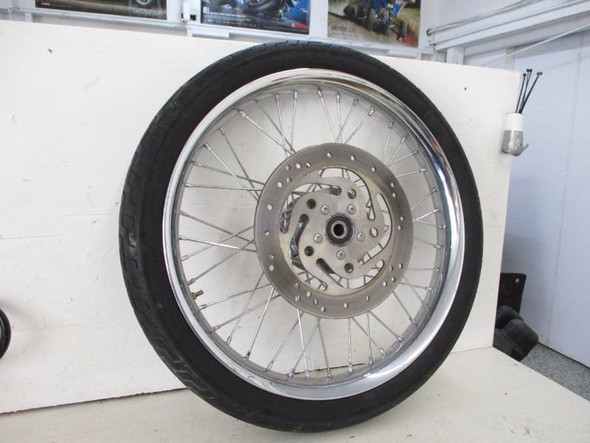 05 Harley Davidson XL 1200 Sportster Custom Profile Laced Front Wheel 21x2.15