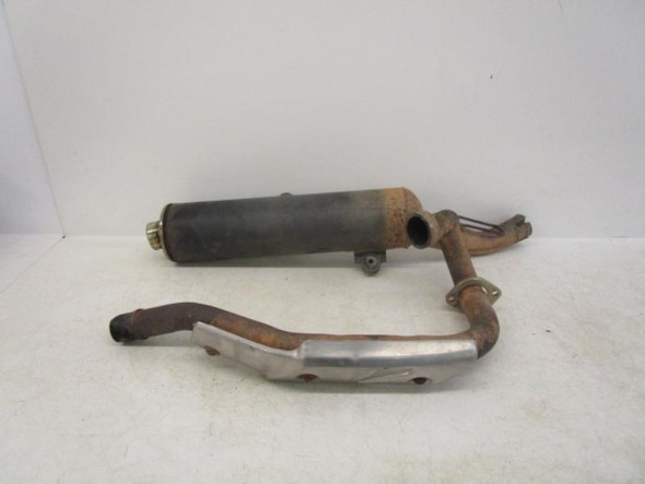 03 Suzuki LTZ 400 Exhaust Head Pipe 14150-07G02 14310-07G12 2003-2008