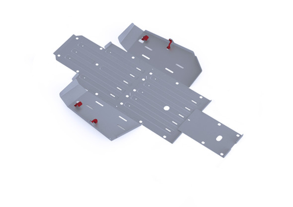 Rival Central Skid Plate Alloy 2444.2159.2 for Honda Pioneer 520 21-25